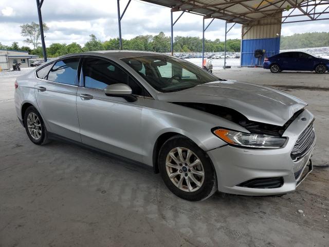 3FA6P0G75GR287263 - 2016 FORD FUSION S SILVER photo 4