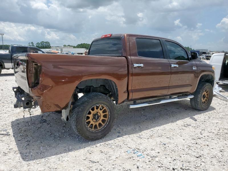 5TFAW5F18EX392773 - 2014 TOYOTA TUNDRA CREWMAX PLATINUM BROWN photo 3