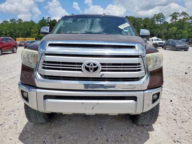 5TFAW5F18EX392773 - 2014 TOYOTA TUNDRA CREWMAX PLATINUM BROWN photo 5