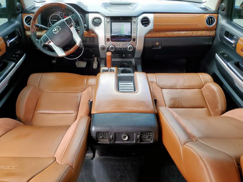 5TFAW5F18EX392773 - 2014 TOYOTA TUNDRA CREWMAX PLATINUM BROWN photo 8