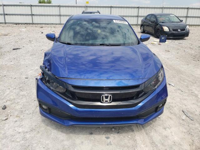2HGFC2F87KH583516 - 2019 HONDA CIVIC SPORT ლურჯი ფოტო 5