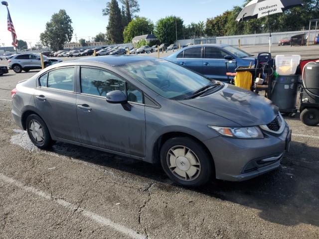 2HGFB2F65DH527630 - 2013 HONDA CIVIC HF GRAY photo 4