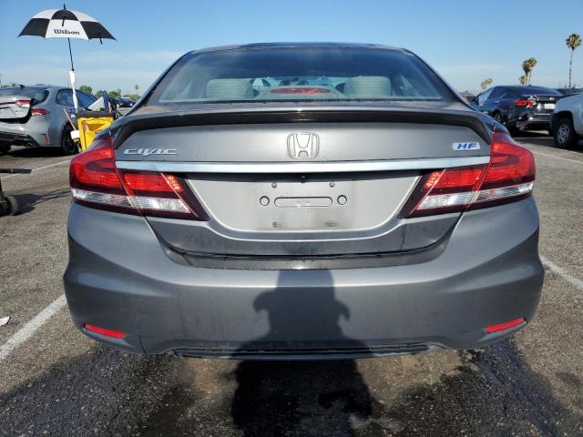 2HGFB2F65DH527630 - 2013 HONDA CIVIC HF GRAY photo 6