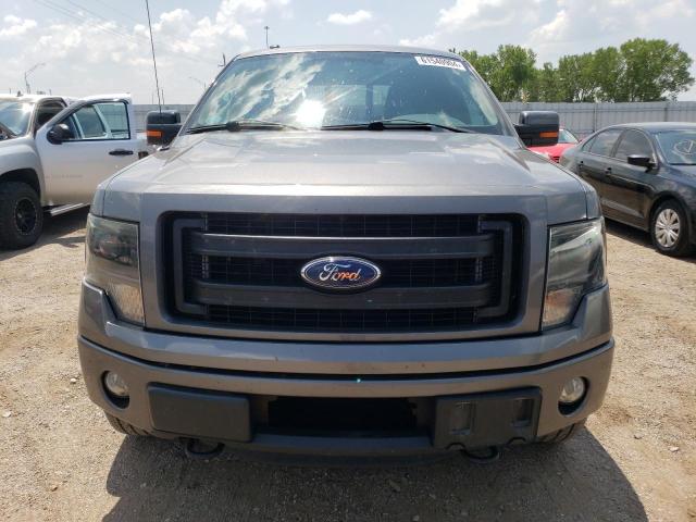 1FTFW1ET8DFA38080 - 2013 FORD F150 SUPERCREW GRAY photo 5