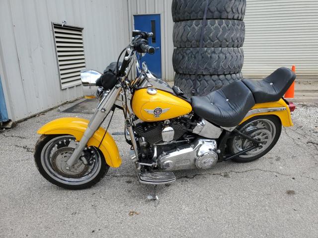 1HD1BX516BB044986 - 2011 HARLEY-DAVIDSON FLSTF YELLOW photo 10