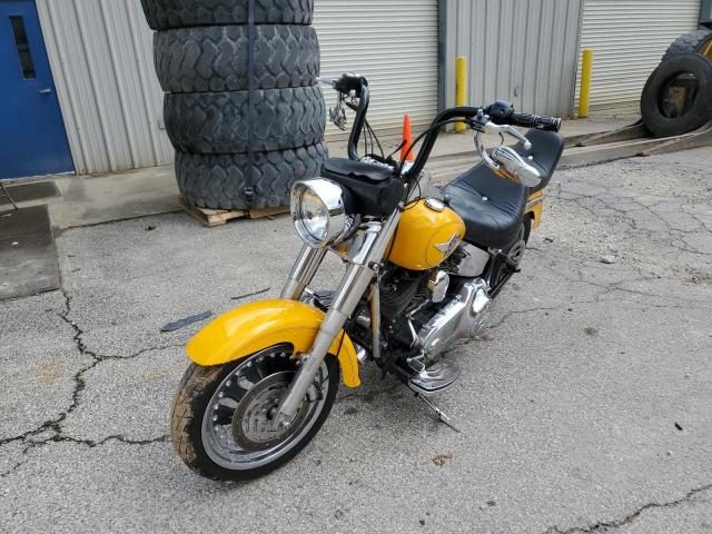 1HD1BX516BB044986 - 2011 HARLEY-DAVIDSON FLSTF YELLOW photo 2