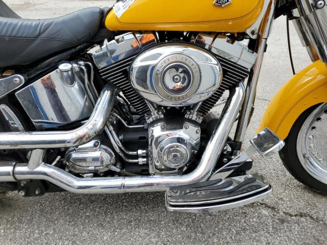 1HD1BX516BB044986 - 2011 HARLEY-DAVIDSON FLSTF YELLOW photo 7