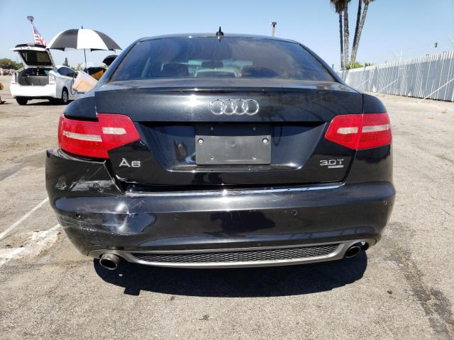 WAUKGAFBXBN001498 - 2011 AUDI A6 PRESTIGE BLACK photo 6