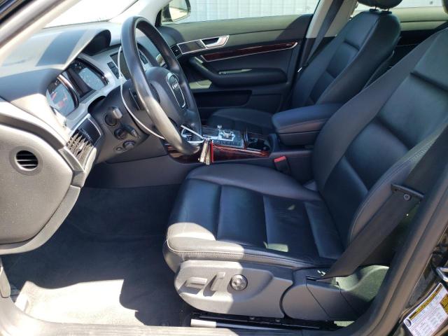 WAUKGAFBXBN001498 - 2011 AUDI A6 PRESTIGE BLACK photo 7