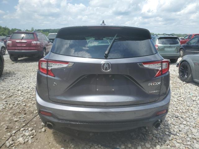 5J8TC2H74KL001317 - 2019 ACURA RDX ADVANCE GRAY photo 6