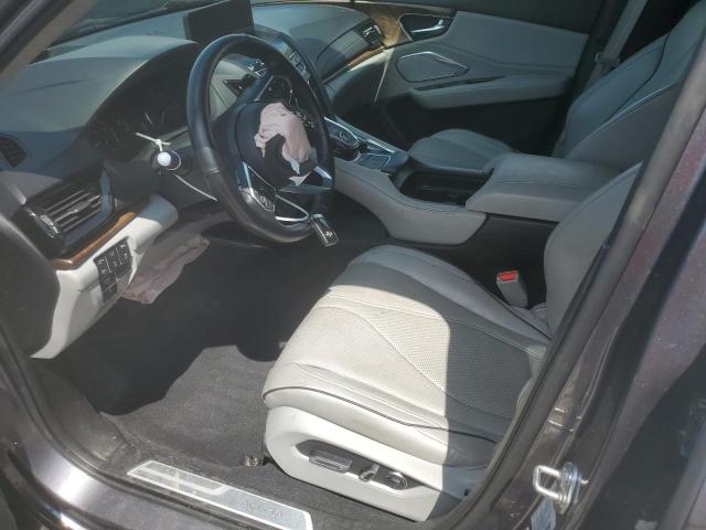 5J8TC2H74KL001317 - 2019 ACURA RDX ADVANCE GRAY photo 7