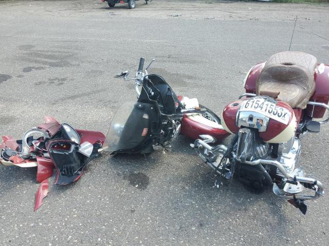 56KTRAAA1F3318940 - 2015 INDIAN MOTORCYCLE CO. ROADMASTER RED photo 7