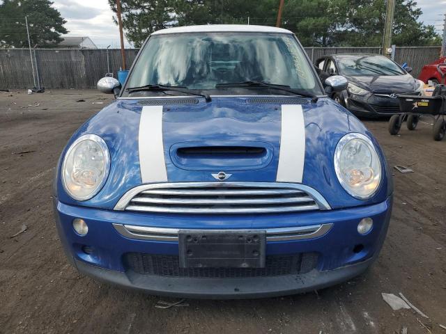 WMWRE33535TG97171 - 2005 MINI COOPER S BLUE photo 5