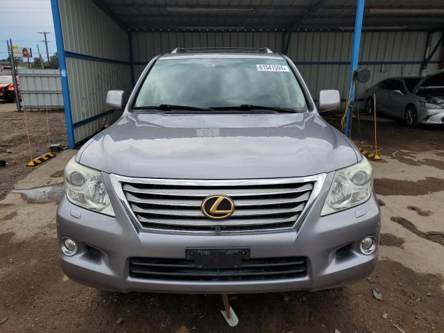 JTJHY7AX2B4075369 - 2011 LEXUS LX 570 GRAY photo 5