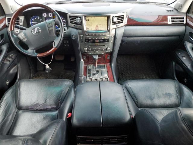 JTJHY7AX2B4075369 - 2011 LEXUS LX 570 GRAY photo 8