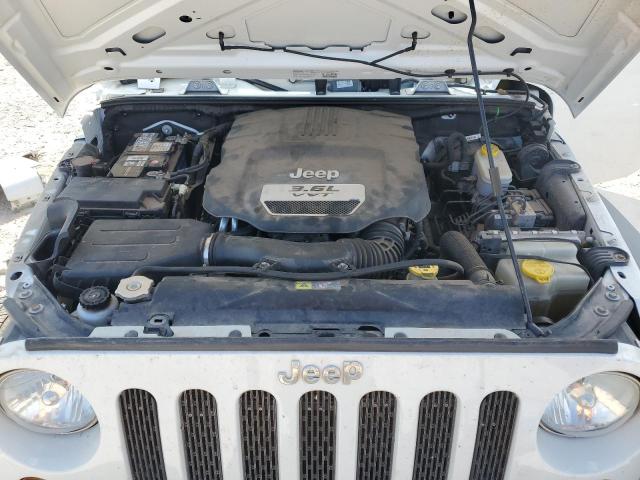 1C4AJWAG0DL620299 - 2013 JEEP WRANGLER SPORT WHITE photo 11