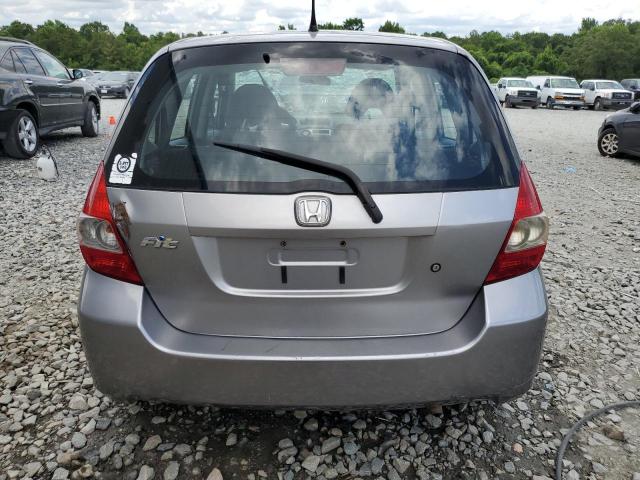 JHMGD38408S047409 - 2008 HONDA FIT SILVER photo 6