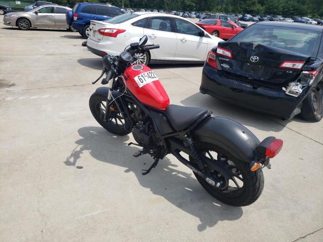 MLHPC5601J5100183 - 2018 HONDA CMX500 RED photo 3