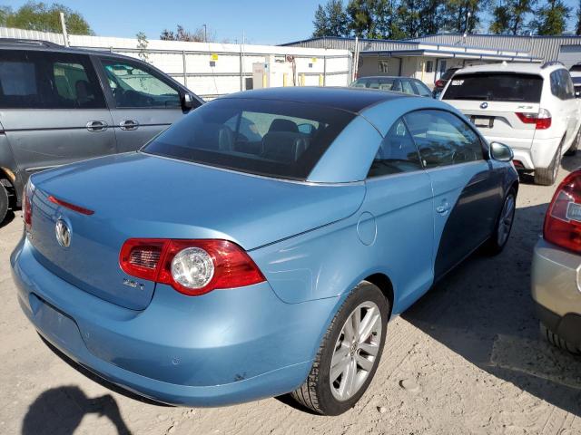 WVWFA71F98V008129 - 2008 VOLKSWAGEN EOS LUX 蓝色 照片 3
