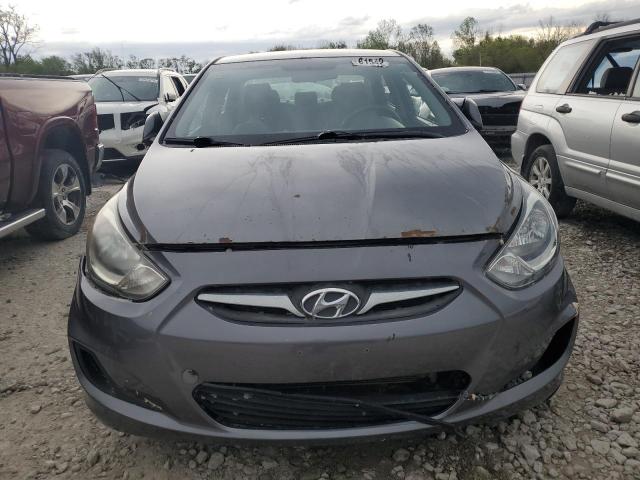 KMHCT4AE2EU751358 - 2014 HYUNDAI ACCENT GLS GRAY photo 5