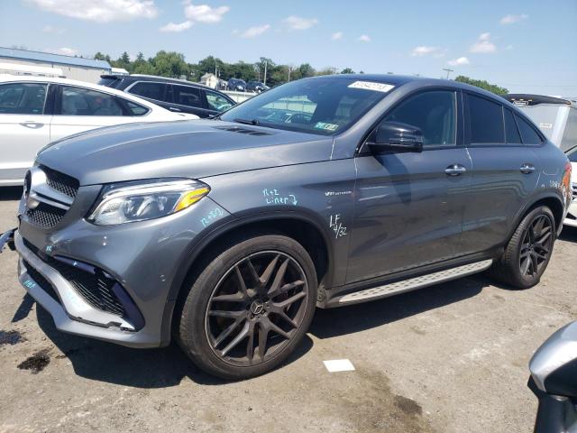 4JGED7FB3KA137180 - 2019 MERCEDES-BENZ GLE COUPE 63 AMG-S GRAY photo 1