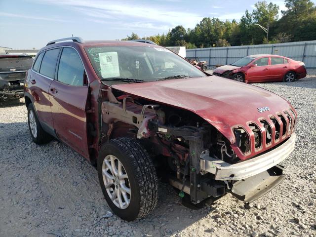 1C4PJMCS9EW151083 - 2014 JEEP CHEROKEE LATITUDE BURGUNDY photo 1