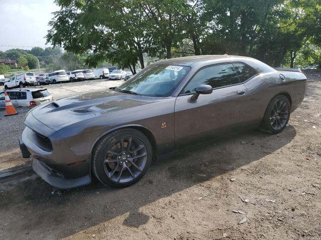 2C3CDZFJ5NH171629 - 2022 DODGE CHALLENGER R/T SCAT PACK GRAY photo 1