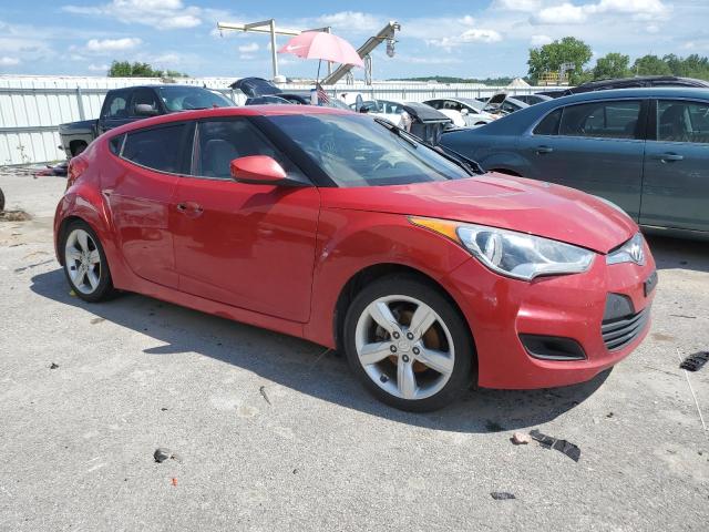 KMHTC6AD2CU025449 - 2012 HYUNDAI VELOSTER RED photo 4