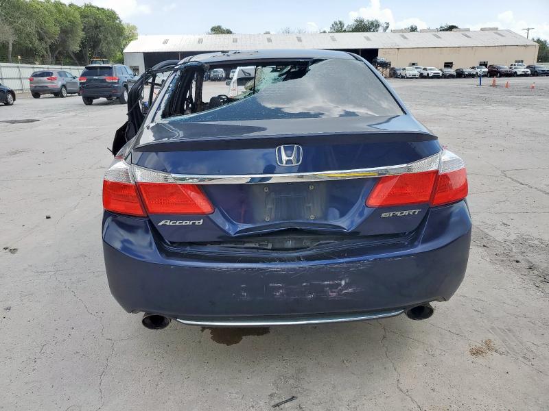 1HGCR2F57EA027085 - 2014 HONDA ACCORD SPORT 蓝色 照片 6