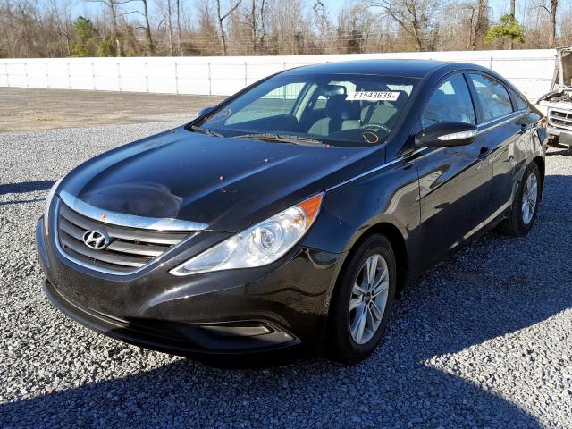 5NPEB4AC2EH947762 - 2014 HYUNDAI SONATA GLS  photo 2