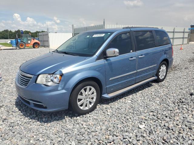 2C4RC1CG7CR208786 - 2012 CHRYSLER TOWN & COU TOURING L BLUE photo 1