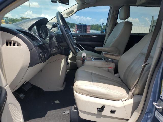 2C4RC1CG7CR208786 - 2012 CHRYSLER TOWN & COU TOURING L BLUE photo 7