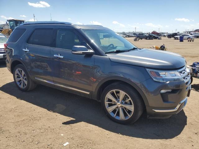 1FM5K8F82JGA98934 - 2018 FORD EXPLORER LIMITED GRAY photo 4