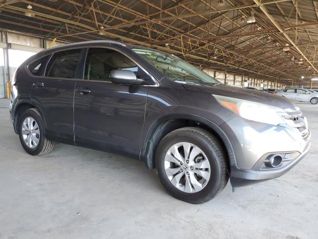 2HKRM3H71DH504600 - 2013 HONDA CR-V EXL GRAY photo 4