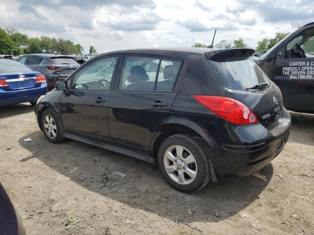 3N1BC13EX8L399689 - 2008 NISSAN VERSA S BLACK photo 2