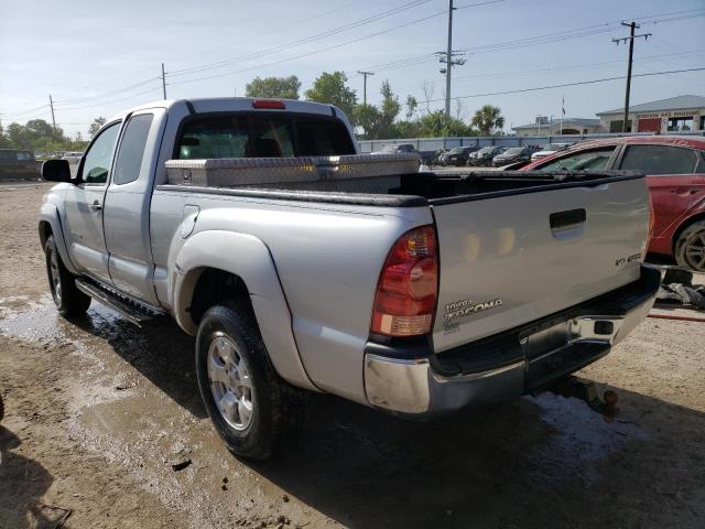 5TEUU42N16Z178241 - 2006 TOYOTA TACOMA ACCESS CAB ვერცხლისფერი ფოტო 2