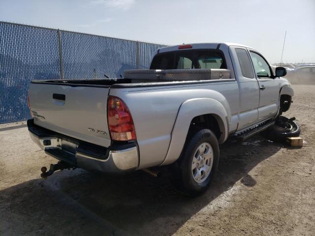 5TEUU42N16Z178241 - 2006 TOYOTA TACOMA ACCESS CAB ვერცხლისფერი ფოტო 3