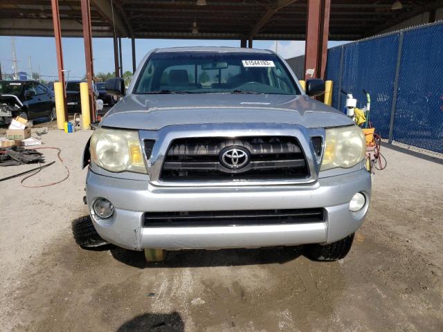 5TEUU42N16Z178241 - 2006 TOYOTA TACOMA ACCESS CAB ვერცხლისფერი ფოტო 5