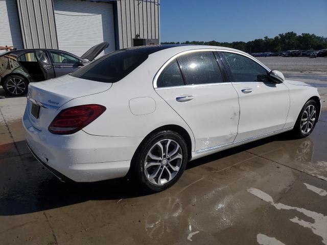 55SWF4KB0HU187797 - 2017 MERCEDES-BENZ C 300 4MATIC WHITE photo 3