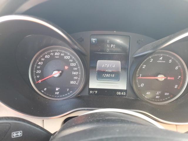 55SWF4KB0HU187797 - 2017 MERCEDES-BENZ C 300 4MATIC WHITE photo 9