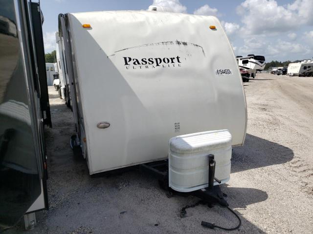 4YDT200277B410847 - 2007 KEYSTONE PASSPORT WHITE photo 1