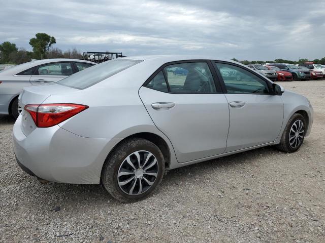 5YFBURHE4FP222654 - 2015 TOYOTA COROLLA L SILVER photo 3