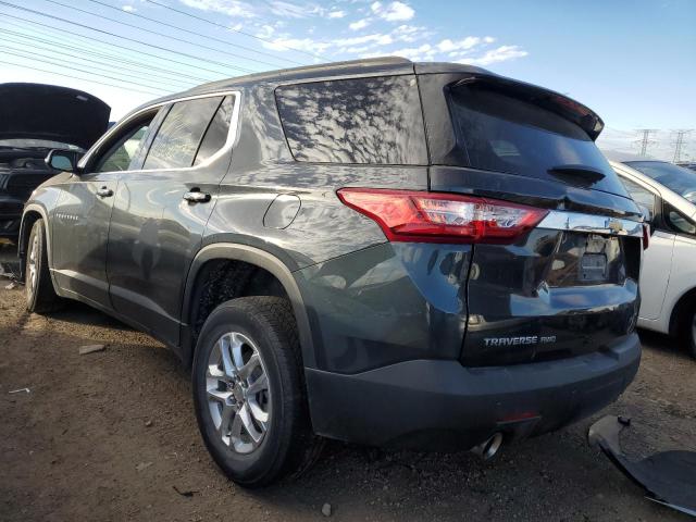 1GNEVGKW6LJ201697 - 2020 CHEVROLET TRAVERSE LT BLACK photo 3