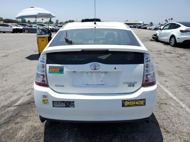 JTDKB20UX87753684 - 2008 TOYOTA PRIUS WHITE photo 6