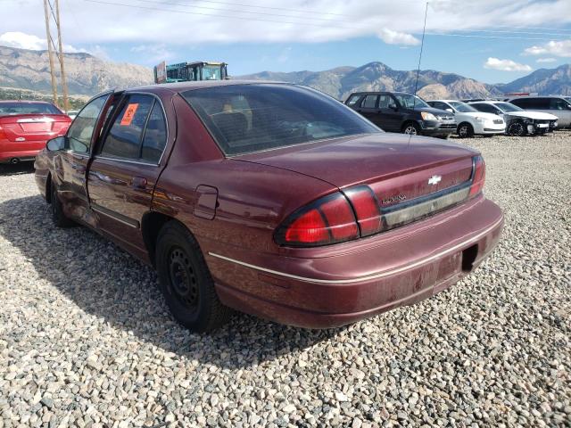 2G1WL52M2X9108854 - 1999 CHEVROLET LUMINA BASE BURGUNDY photo 3