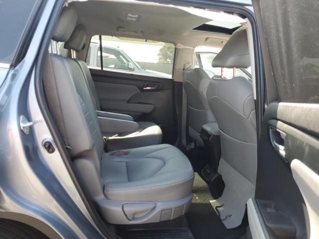 5TDHZRAH9MS060783 - 2021 TOYOTA HIGHLANDER XLE BLUE photo 11