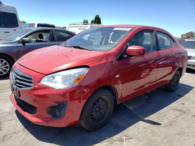 ML32F3FJ6HH001212 - 2017 MITSUBISHI MIRAGE G4 ES RED photo 1