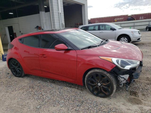 KMHTC6AD1DU137502 - 2013 HYUNDAI VELOSTER RED photo 4