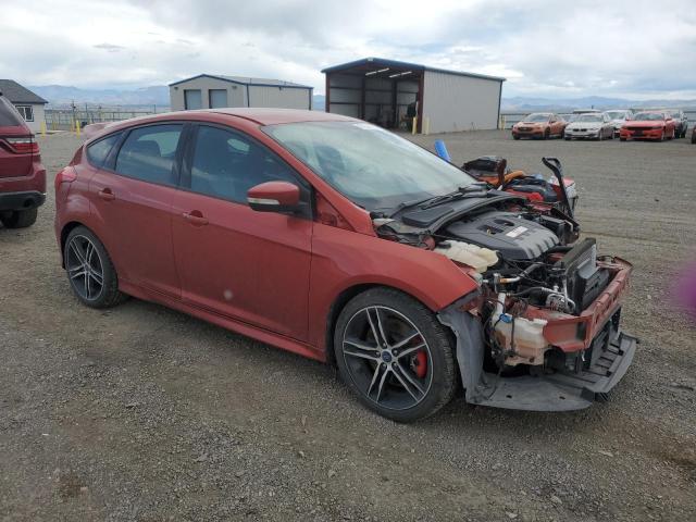 1FADP3L9XJL246603 - 2018 FORD FOCUS ST ORANGE photo 4