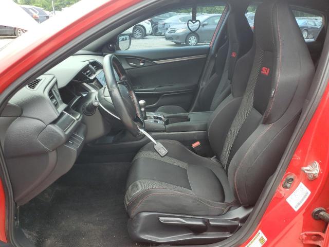 2HGFC1E56KH704120 - 2019 HONDA CIVIC SI RED photo 7